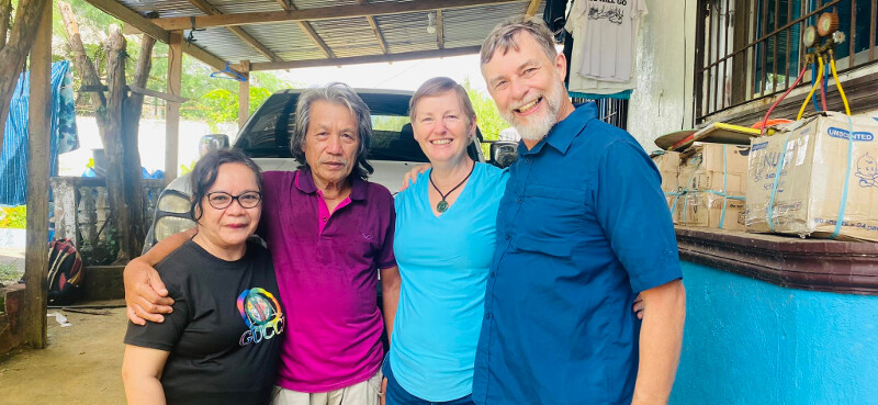 Elsie and Ronnie hosted us on our second week in Surigao, old friends from Talavera and where Ronnie was the Pastor.