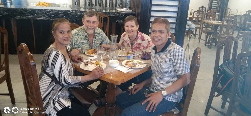 Loloy lived with us in the Surigao City, helping us in many ways. Now married with three adult children.